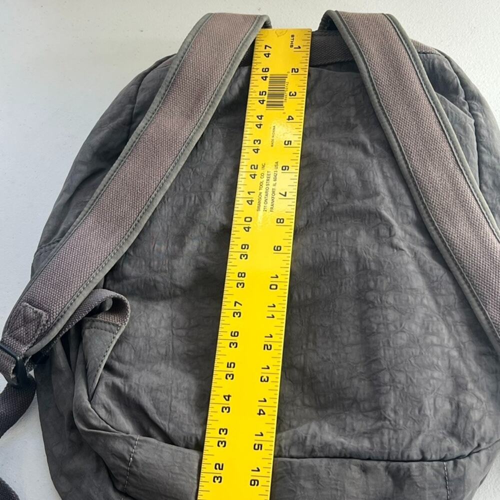 Kipling Gray Large Full Size Backpack Multiple Co… - image 6